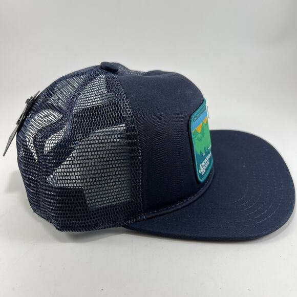 Coal Headwear Hat Trucker Mesh SnapBack Jackson Hole, Wyoming NWT Blue - Picture 8 of 10